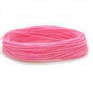 Polyester Koord Roze Pink 1mm